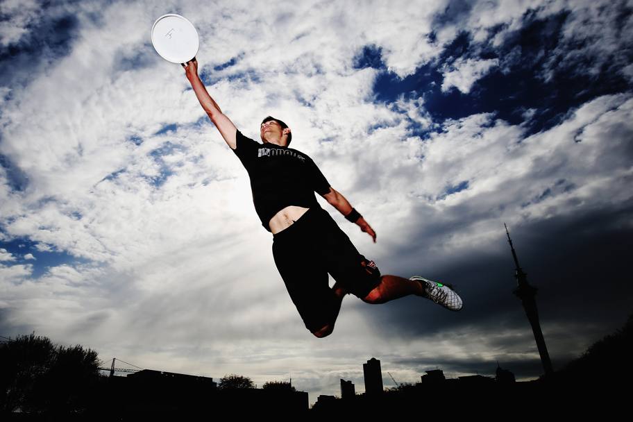 Zev Fishman, mago del frisbee (Getty Images)